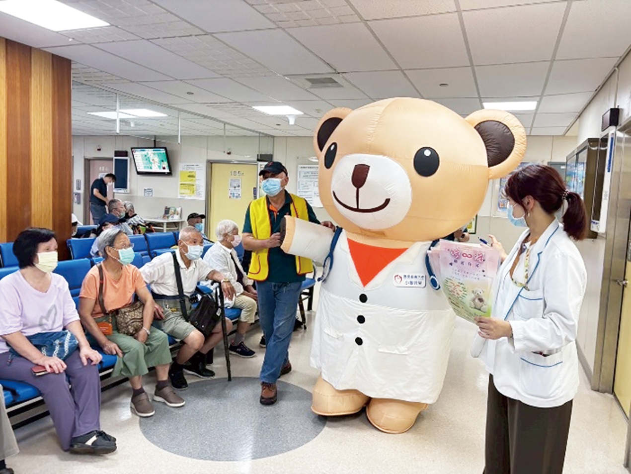 6月26日在內湖院區辦理器官捐贈同意註記愛心簽卡活動01